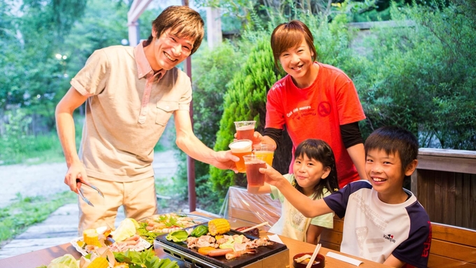 お子様歓迎【BBQ食べ飲み放題】バイキングだからお肉・カレー・デザート食べ放題＆ビール飲み放題